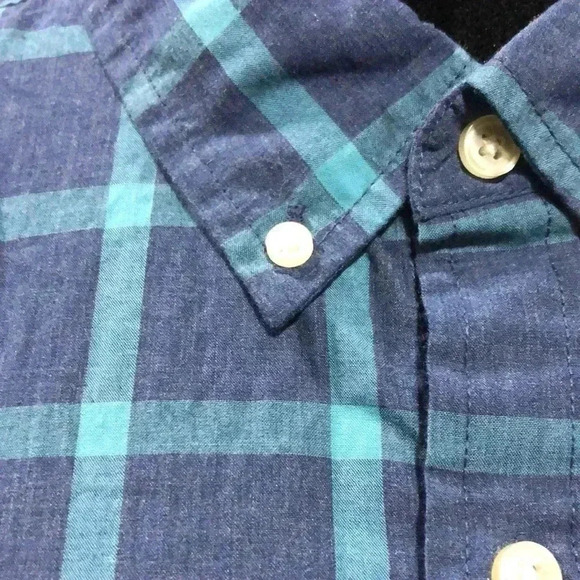 Sonoma Lifestyle Chest Pocket,plaid,long sleeve,cotton/poly - Picture 2 of 12